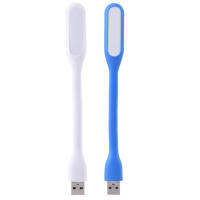 แบบพกพาสำหรับ Xiaomi USB ไฟ LED พอร์ต Bendable USB หลอดไฟ LED