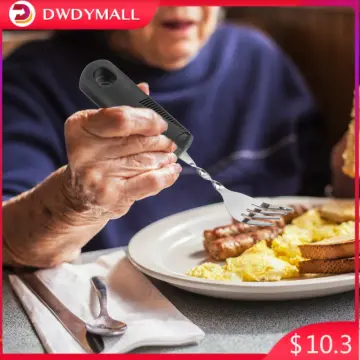 Big-Grip Bendable Weighted Utensils :: eating utensils for Parkinsons