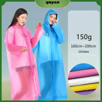 Rain Coat, Waterproof Rainwear, Thin EVA Fishing For Adults