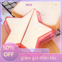 ?【HOT SALE】MUXI แม่พิมพ์ตัดขนมปังแบบสร้างสรรค์แม่พิมพ์พลาสติกสำหรับขนมปังปิ้งแซนด์วิชรูปน่ารักแบบสร้างสรรค์