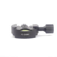 FITTEST FC-DDB60 Bidirectional 90 Degree Quick Release Clamp Screw-knob Clamp Dual Clamp Arca-Swiss CompatibleTripod Ballhead