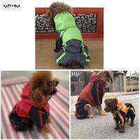 SUC Pet Dog Clothes Rain Snow Coats Waterproof Raincoats 4 Legs Raincoat For Small Medium Large Dogs