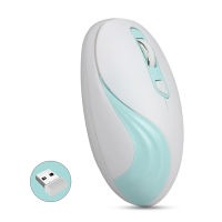 2.4G Cute Wireless Mouse 4 Buttons Computer Notebook Mice For Girl 2000DPI Office USB Optical Game Woman Mause For Laptop PC