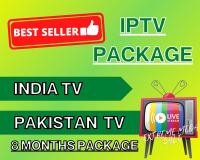 IPTV Package 8 Months, รับชมทีวีออนไลน์ INDIA, PAKISTAN , ภาพยนตร์, ซีรี่ย์, ข่าว, กีฬา, และอื่นๆอีกมากมาย  ภาพนิ่ง  สัญญาณ ดี  ภาพคมชัด Full HD, 4K