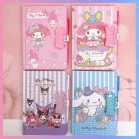 Youmylove Book Sanrio รหัสผ่านโน้ตบุ๊กอนิเมะ Hellokuromi 5ชิ้นอุปกรณ์เครื่องเขียนในโรงเรียนไดอารี่นักเรียนการ์ตูนน่ารักคาวาอี้ของขวัญรางวัล