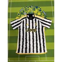 ☫♞▩ [Fans] 2324 ใหม่ Juventus Home เสื้อเชิ้ตแขนสั้น คุณภาพสูง สําหรับฝึกเล่นฟุตบอล