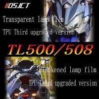 สำหรับ TL500 SYM/508ฟิล์มไฟหน้าบิกินี่พลีตฟิล์มใส TPU กระจกกันฝนด้านหลังการปรับเปลี่ยนสติกเกอร์ฟิล์ม