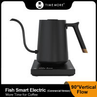 TIMEMORE Store Fish Smart Electric Coffee Kettle Gooseneck 600-800Ml 220V Flash Heat Temperature Control Pot For Kitchen