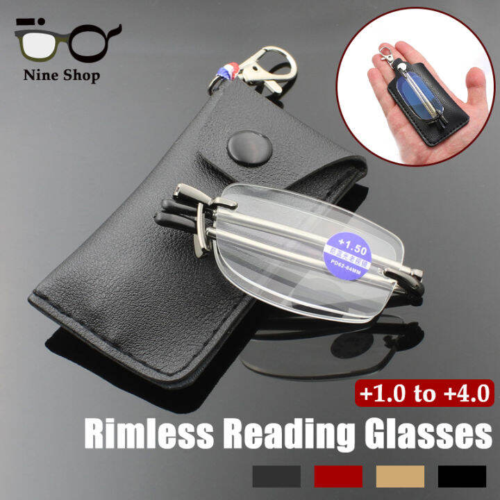 Folding reading 2025 glasses keyring