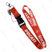 สายห้อยคอ กุญแจ มือถ์อ ดูคาติ สีแดง Red Ducati Neck Strap Lanyard for cellphone or motorcycle key case