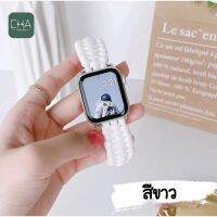 ส่งฟรี สาย เชือก นาฬิกาข้อมือ ผ้า สาย Watch 7 สาย watch 6 5 4 3 2 1 มาใหม่  ใสง่าย  44 มม.45มมสายนาฬิกา smart watch