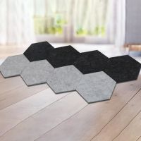 【CW】☫  Storage Placemat Cup Coaster Round 14 1pcs Absorbent Hexagon Felt Bowl Mug Glass Plate Placemats Drink Acce