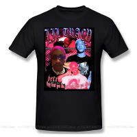 Lil Tracy They Treat You Like You Dead When You Alive Black T Shirt Goth Art Homme Tshirt Tees Pure Cotton Amazing Best