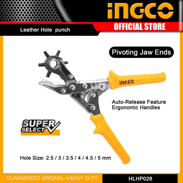 INGCO HLHP028 Leather Holes Punch Puncher SUPER SELECT IHT Lazada PH