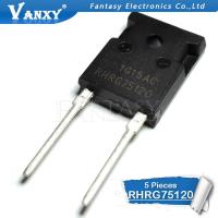 5pcs RHRG75120 TO-247-2 75120 TO247-2 75A 1200V