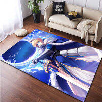 Fate HD การพิมพ์ที่กำหนดเองพรมตกแต่งบ้าน Camping Mat ห้องครัว Mat Decoracion Room Decor เสื่อโยคะปิกนิกเสื่อโยคะ