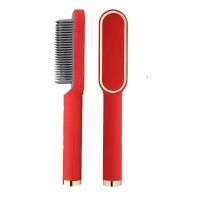 Multifunctional Professional Hair Straightener Tourmaline Ceramic Hair Curler Brush Hair Comb Straighteners Curling Hair Iron