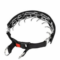 ZZOOI Pet stimulation chain dog training collar stainless steel detachable dog lock collar large dog collar dog training collar