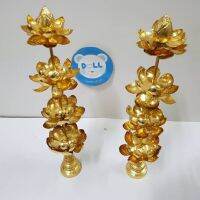 Brass byfa W1112  บงกช04 ดอกบัวชั้น4ดอก( ราคาคู่ )