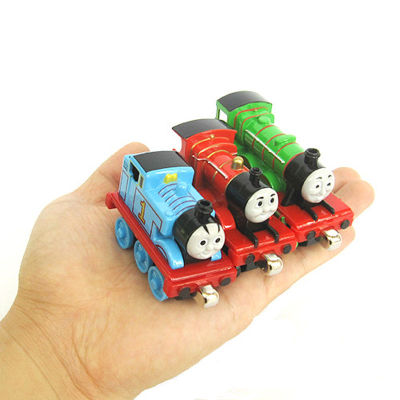 โมเดล1:43 Thomas And Friends 39รถไฟแบบจำลองหล่อขึ้นรูปจากอัลลอยด์รูปเป็ด Belle Hank Victor Class Stephen Ned ของขวัญของเล่นเด็ก