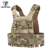 Ferro Style FCPC Low Profile Tactical Vest Plate Carrier Elastic Cummerbund ITW Buckle Padded Shoulder Strap Hunting Vest