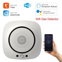 Tuya WiFi Natural GAS LPG Leak Sensor alarm Fire Security Detector Safety Smart Home Leakage Sensor Smart Life APP Control