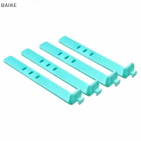 BAIKE 4pcs CABLE Winder ซิลิโคน CABLE Organizer ลวดห่อสายไฟที่เก็บสาย