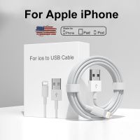 ☬ Original Fast Charging USB Lightning Cable For iPhone 11 12 13 14 Pro Max Data Line iPhone 5S 6 7 8 Plus SE XR Wall USB Charger