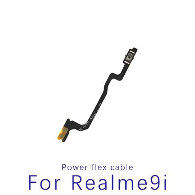 ปุ่มปรับสายพลังงานสำหรับ Realme9 Oppo 9i ปุ่มปรับระดับเสียงเพาเวอร์ข้าง9 Pro เฟล็กซ์ริบบอนชิ้นส่วนทริกเกอร์ขนาดเล็ก