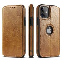 Magnetic Flip Leather Phone Case For iPhone 12 13 11 Pro Max XR XS Max X 7 8 Plus SE 2020 12 13 Pro 13 14 Shockproof Back Cover