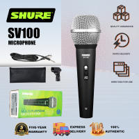 + รับประกัน 2 ปี + สายต่อไมโครโฟน SHURE SV100 ไมโครโฟนไดนามิก 5M ไมโครโฟนแบบมีสาย SHURE SV 100