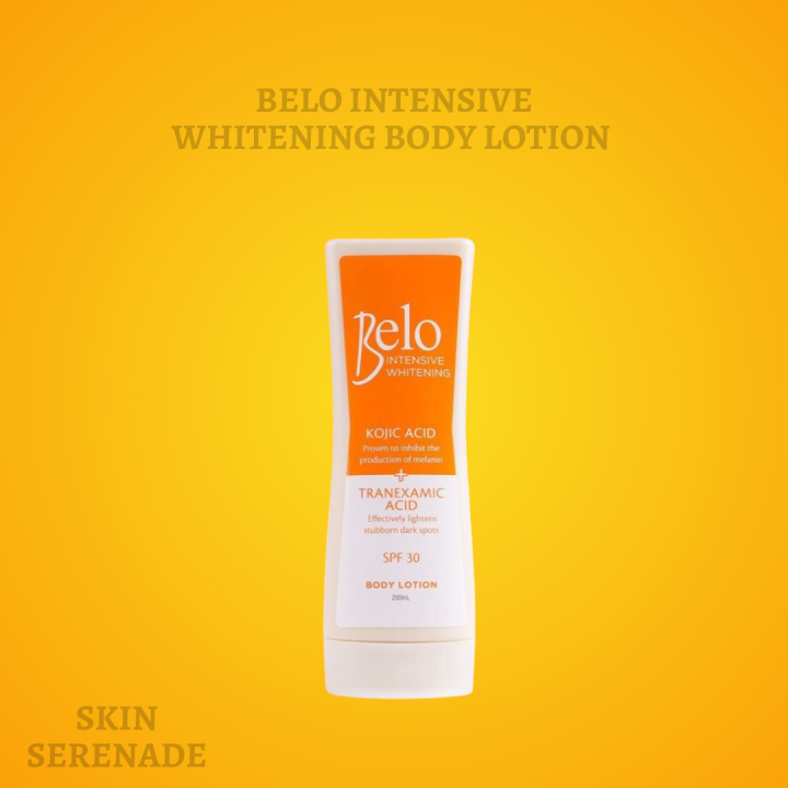 Belo Intensive Whitening Lotion Dark spot, Nourish and Moisture Skin