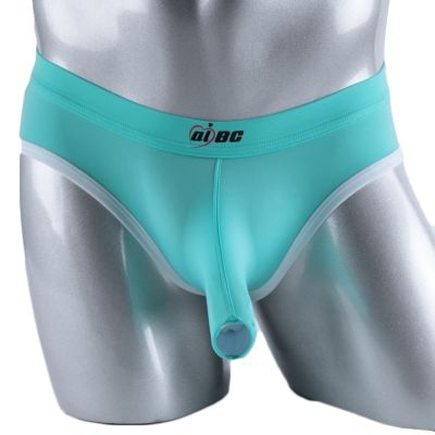 【CW】 CLEVER-MENMODE Men Silk Elephant Briefs Penis Panties cueca Male Underpants