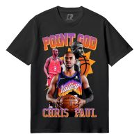 เสื้อยืดคอกลมเสื้อยืดแขนสั้น ผ้าฝ้าย พิมพ์ลาย Nba POINT OF GOD combed Cotton 30s s - m - l - xl - xxl kaos Basketball distro kobe bryant stephen curry morant memphis chicago bulls bootleg Michael jordan สําหรับผู้ชาย และผู้หญิง S-5XL