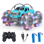 RC Car 2.4G Remote Control Drift Stunt Twisting Car With Cool Light 360