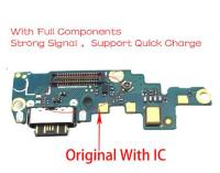 แท่นชาร์จ USB ใหม่ของแท้100% บอร์ดเฟล็กซ์หัวเชื่อมปลั๊กสายสำหรับ Nokia X6/6.1บวก TA-1099 TA-1103แท่นชาร์จ