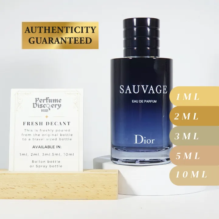 ディオール ソヴァージュ SAUVAGE 1ml (試供品) ×2 - 香水(男性用)