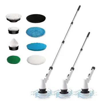 Electric Spin Cleaning Brushes with 5 PCS Heads Cordless Portable