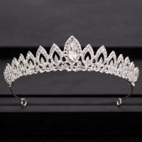 Wedding Crown Hair Jewelry Bridal  Hair Accessories Women Baroque Crown Rhinestones Crystal Tiaras Bride QueenParty Crowns Gift