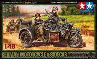 Tamiya 32578 148เยอรมันทหาร Sidecar (รุ่นพลาสติก)