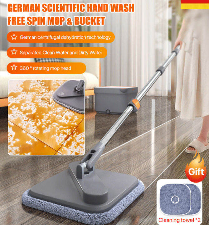 arcade. Buckets, Mops & Gloves arcade Hand Wash Free Spin Mop & Bucket
