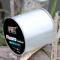 FTK Fluorocarbon Coating Fishing Line 300M 0.2mm-0.5mm 4.13LB-34.32LB High strength Carbon Fiber Leader Line Fishing tackle Fishing Lines