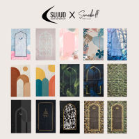 SUJUD portable mat ผ้าปูละหมาดพกพาพิมพ์ลายสุดพรีเมี่ยม premium prayer mat sajadahtravel