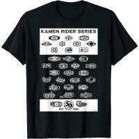 Anime Kamen Rider graphic cotton T-shirt for men