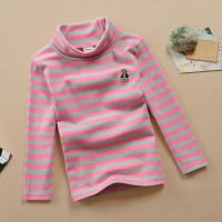 Fall Kids Clothes Stripes Turn Down Collar Boys Shirt Long Sleeve Tops Fashion Sport Polo Shirt Camisa Teenagers Uniform Shirts