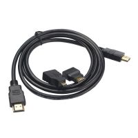 1080P HDMI-เข้ากันได้สาย HDMI กับมินิอะแดปเตอร์ไมโครสำหรับ PC TV