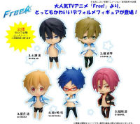 ใหม่5ชิ้น5ซม. ฟรี! ฟรี! Eternal Summer Rin Matsutoka Tachibana Makoto Nanase Haruka Nagisa Action Figure ของเล่นไม่มีกล่อง