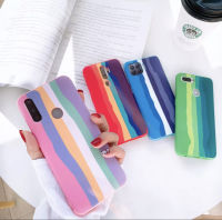 [ พร้อมส่ง ] Case Vivo V21 5G เคสวีโว่ เคสสายรุ้งชมพูไล่โทนสีนิ่ม เคสนิ่มซิลิคอน เคสกันกระแทก VIVO V21 ส่งจากไทย