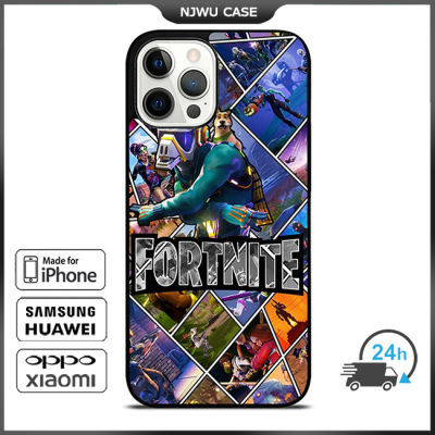 Fortnite Phone Case for iPhone 14 Pro Max / iPhone 13 Pro Max / iPhone 12 Pro Max / XS Max / Samsung Galaxy Note 10 Plus / S22 Ultra / S21 Plus Anti-fall Protective Case Cover