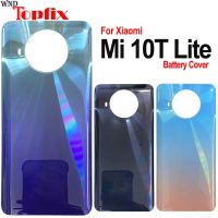 ใหม่สำหรับ Xiaomo Mi 10T Lite 5G เคสหลังฝาหลังปิดโทรศัพท์หน้าจอโทรศัพท์ประตูหลังสำหรับ10T Lite ฝาหลังฝาหลังปิดโทรศัพท์ที่มีกาว